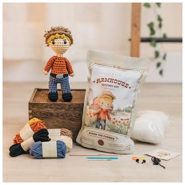 Amigurumi Crochet Kit With Step-by-Step Video Tutorials