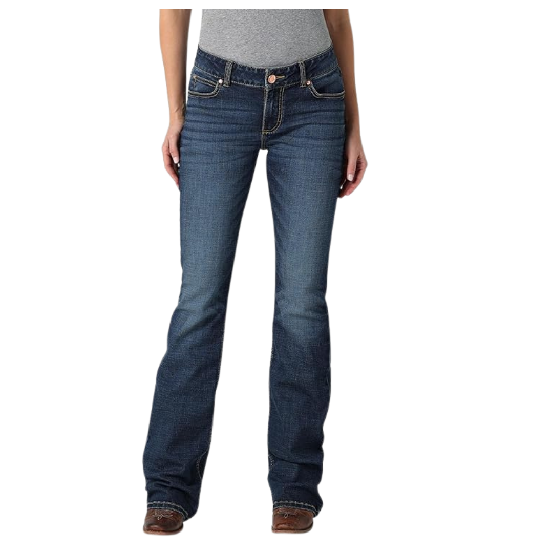 Wrangler Women's Retro Mae Stretch Boot Cut Jeans