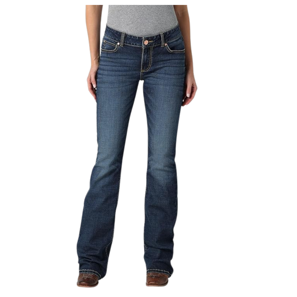 Wrangler Women's Retro Mae Stretch Boot Cut Jeans