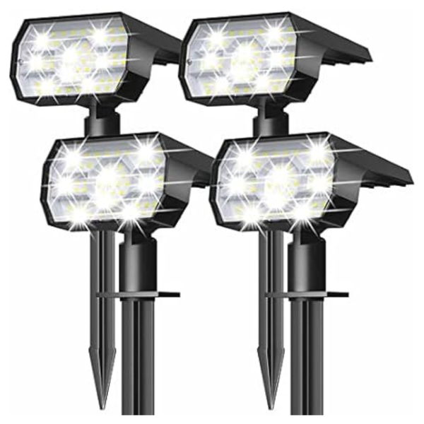 4-Pack Hakol Waterproof Outdoor Solar Lights