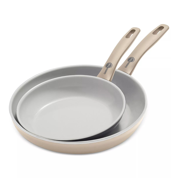 GreenPan Dover 8" & 10" 2-Piece Frypan Set