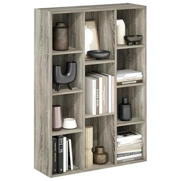 Furinno Luder 11-Cube Reversible Open Shelf Bookcase