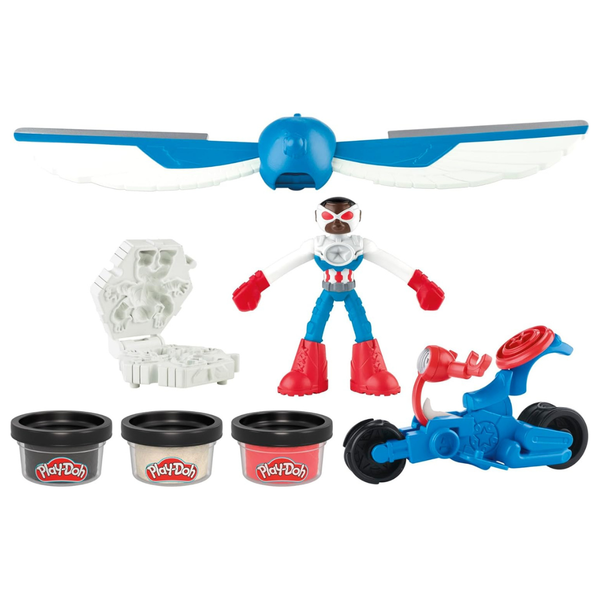 Play-Doh Marvel Captain America Moto-Slicer Playset