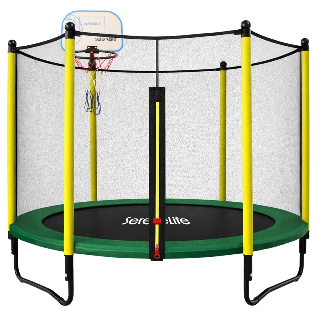 60"x76" Kids 5FT Outdoor & Indoor Durable Mini Toddler Trampoline