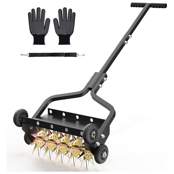 18" Seeutek Heavy Duty Manual Aerators Lawn Tool