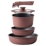 5-Piece Carote Pots & Pans Non Stick Cookware Set