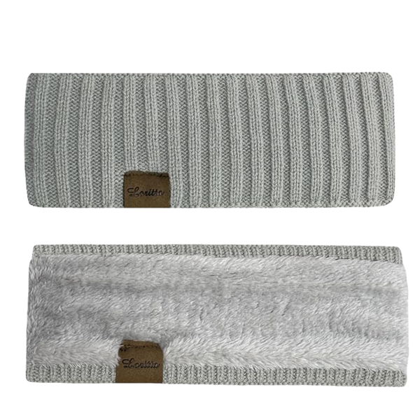 Women's Winter Ear Warmer Headband With Fleece Lining