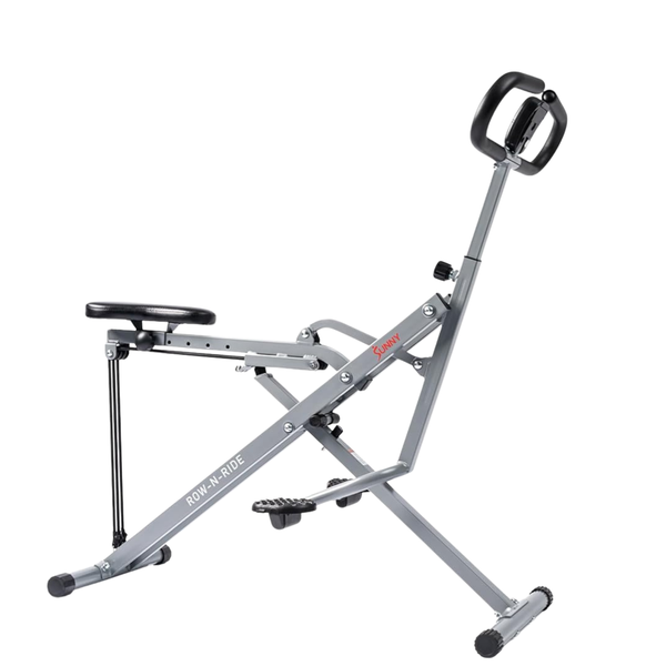 Sunny Health & Fitness Squat Assist Row-N-Ride Trainer