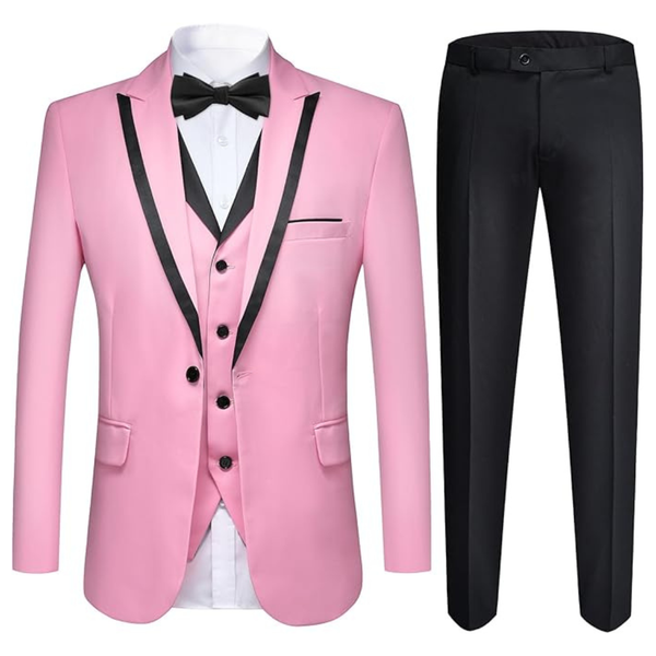 Men's 3-Piece Slim Fit Suit Set (Various)