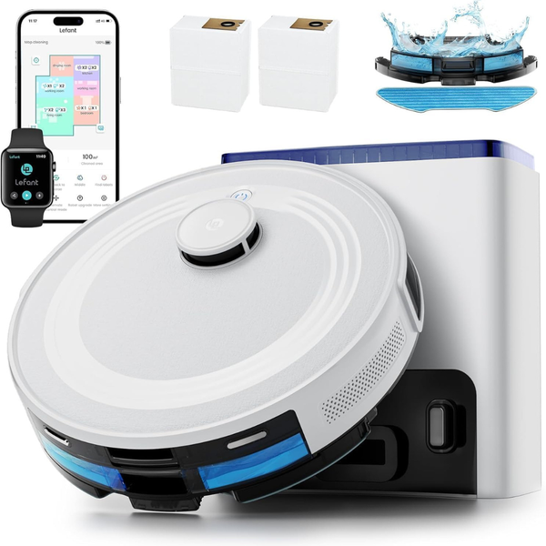 Lefant M2L Plus LiDAR Robot Vacuum and Mop