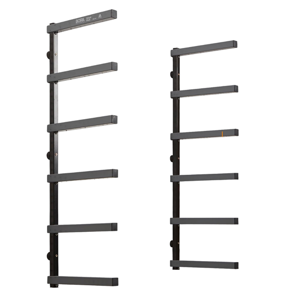 Bora 6-Shelf Wood Storage Organizer Rack