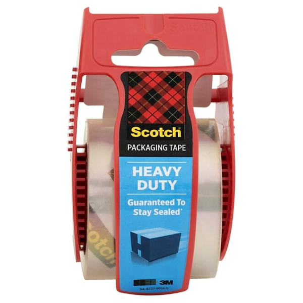 Scotch Heavy Duty Shipping Packaging Clear Tape