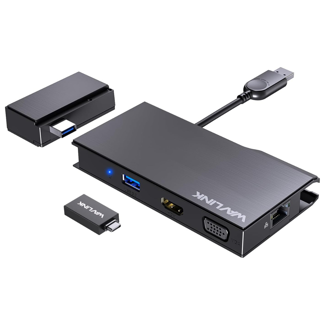 WAVLINK USB C Docking Station Dual Monitor