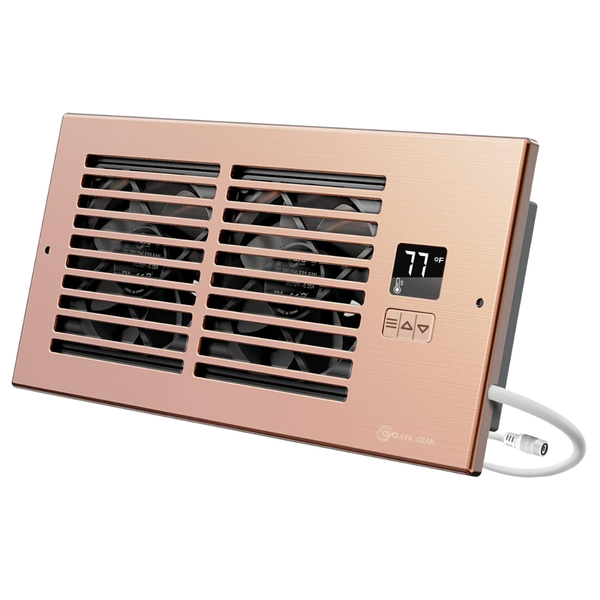 AyA Gear Register Booster Fan With Thermostat Control
