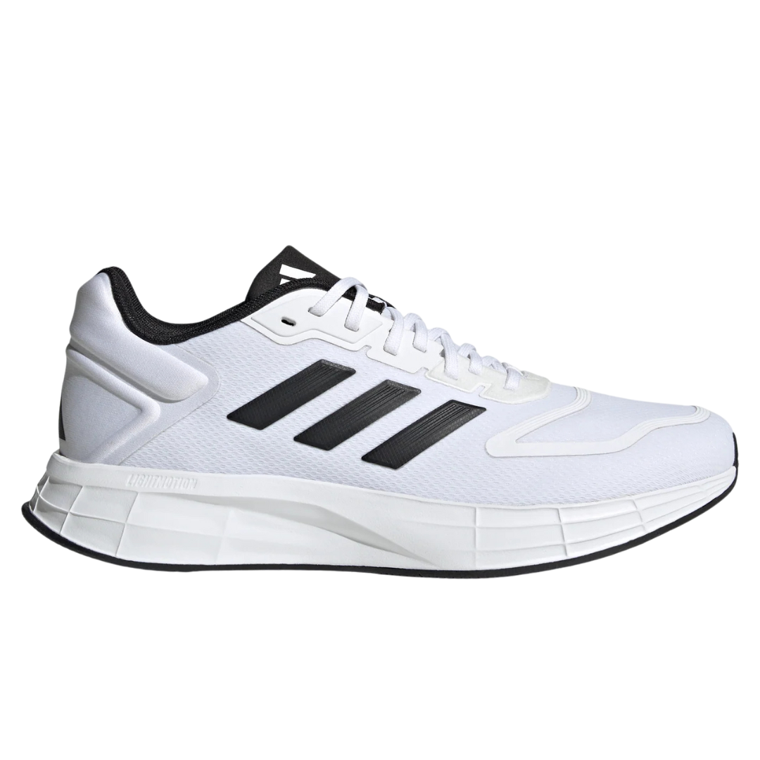 adidas Men's Duramo 10 Running Shoes (White/Black/White)