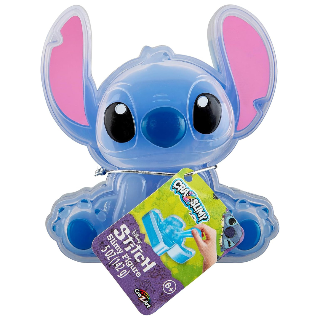 CRA-Z-Slimy Stitch Slime Glossy Stretchy Super Soft Smooth Blue Toy