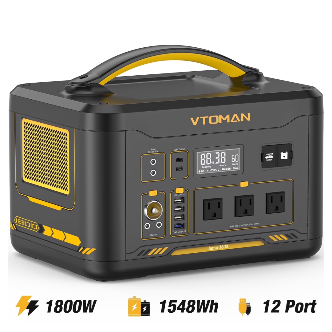 Vtoman Jump 1800 1800W Portable Power Station