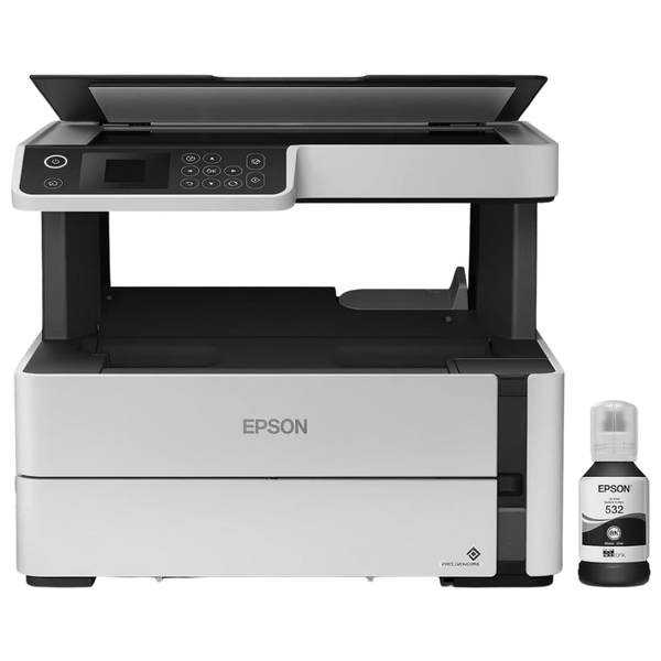 Epson EcoTank Wireless Network Monochrome Inkjet 4-In-1 Printer
