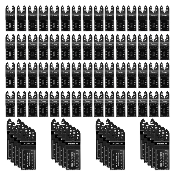 105-Piece FORCA Oscillating Multi Tool Blades Kit