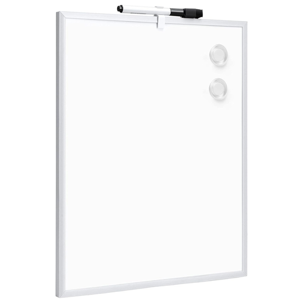 11"x14" Amazon Basics Dry Erase Magnetic Whiteboard W/Marker & Magnets