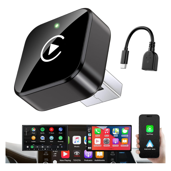 Wireless Mini CarPlay Adapter For iPhone & Android