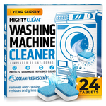 24-Pack Mighty Clean Septic Safe Washing Machine Cleaning Tablets