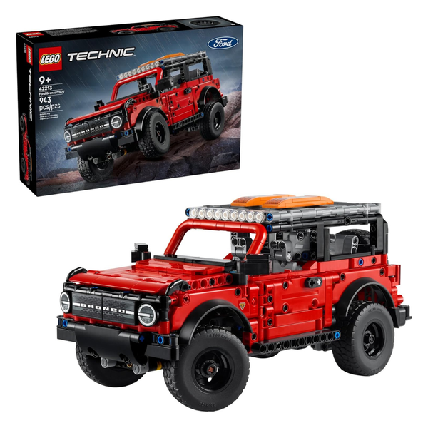 943-Piece LEGO Technic Ford Bronco SUV Toy Car (42213)