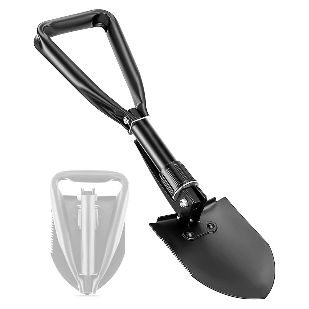 18.5" High Carbon Steel Folding Digging Shovel