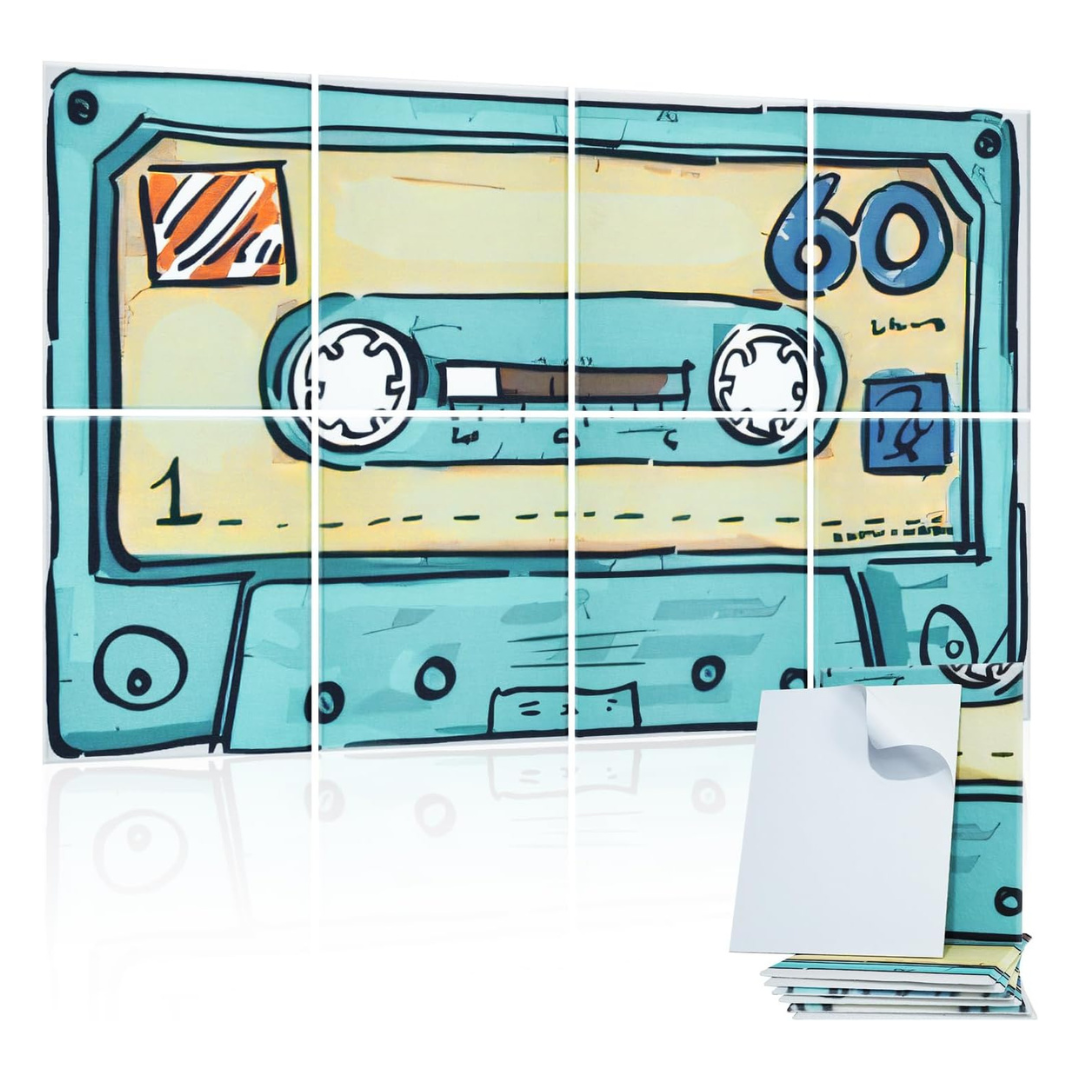 8 Pack Soundproof Acoustic Wall Panels