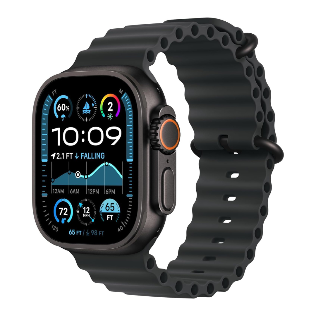 Apple Watch Ultra 2 GPS + Cellular with Titanium Case [Renewed]
