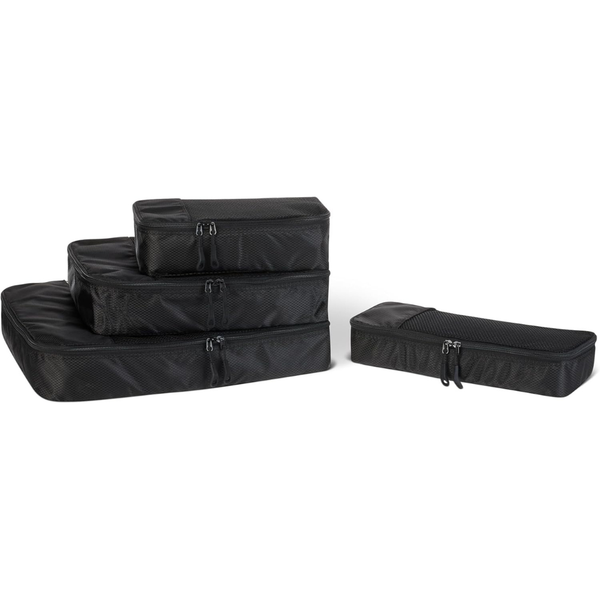 4-Piece Amazon Basics Packing Travel Organizer Cubes Set