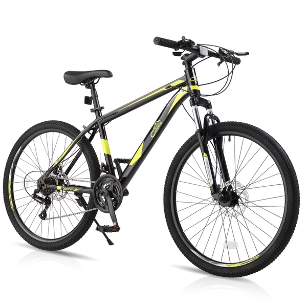 UBesGoo 26" Lightweight Explorer Mountain Bike (Yellow/Black)