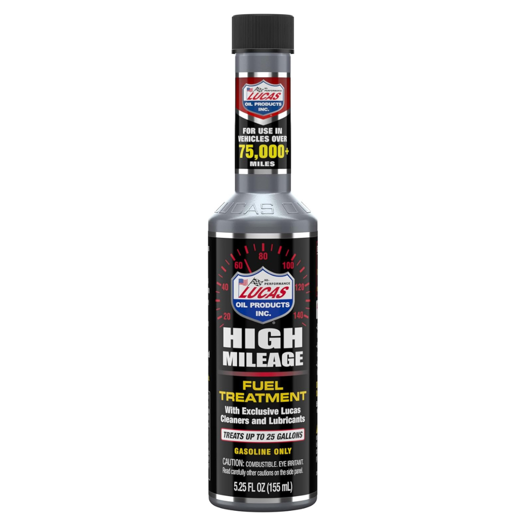 5.25-Oz Lucas Oil High Mileage Fuel Treatment (10977)