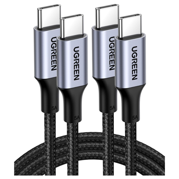 2-Pack UGreen 3.3ft USB-C To USB-C Cables