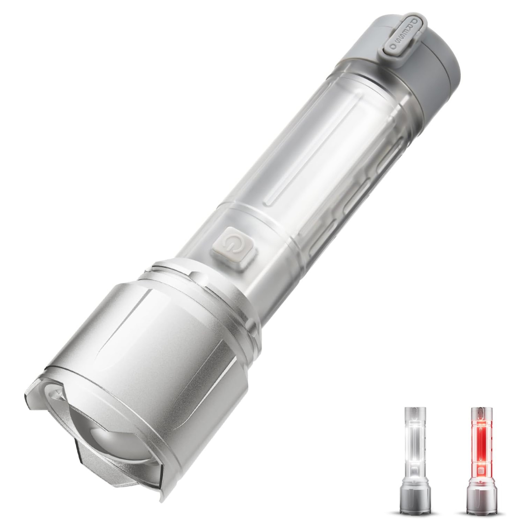 Rechargeable 90000 High Lumens Super Bright Flashlight