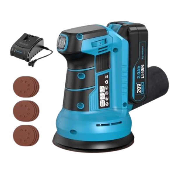 Tilswall 20V Cordless Orbital 5" Electric Palm Hand Sander