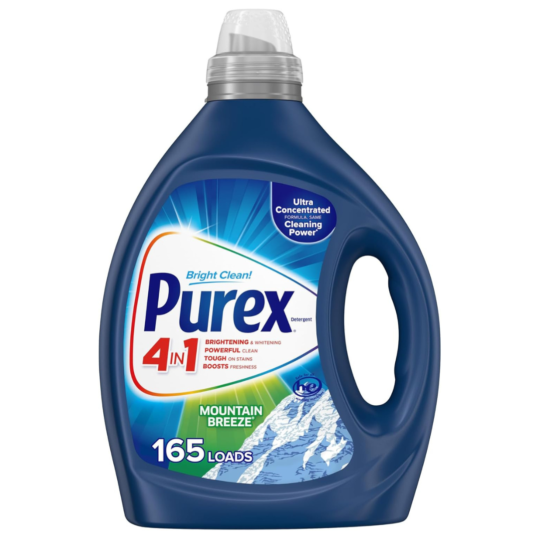 82.5Oz Purex Liquid Laundry Detergent, Ultra Concentrated (Mountain Breeze)