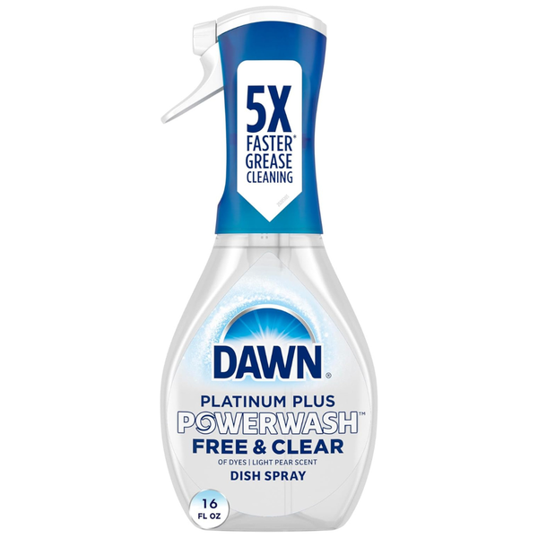 16-Oz Dawn Powerwash Free & Clear Light Pear Dish Spray