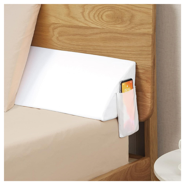 Vekkia Queen Bed Wedge High-Density Foam Fills Gaps Pillow