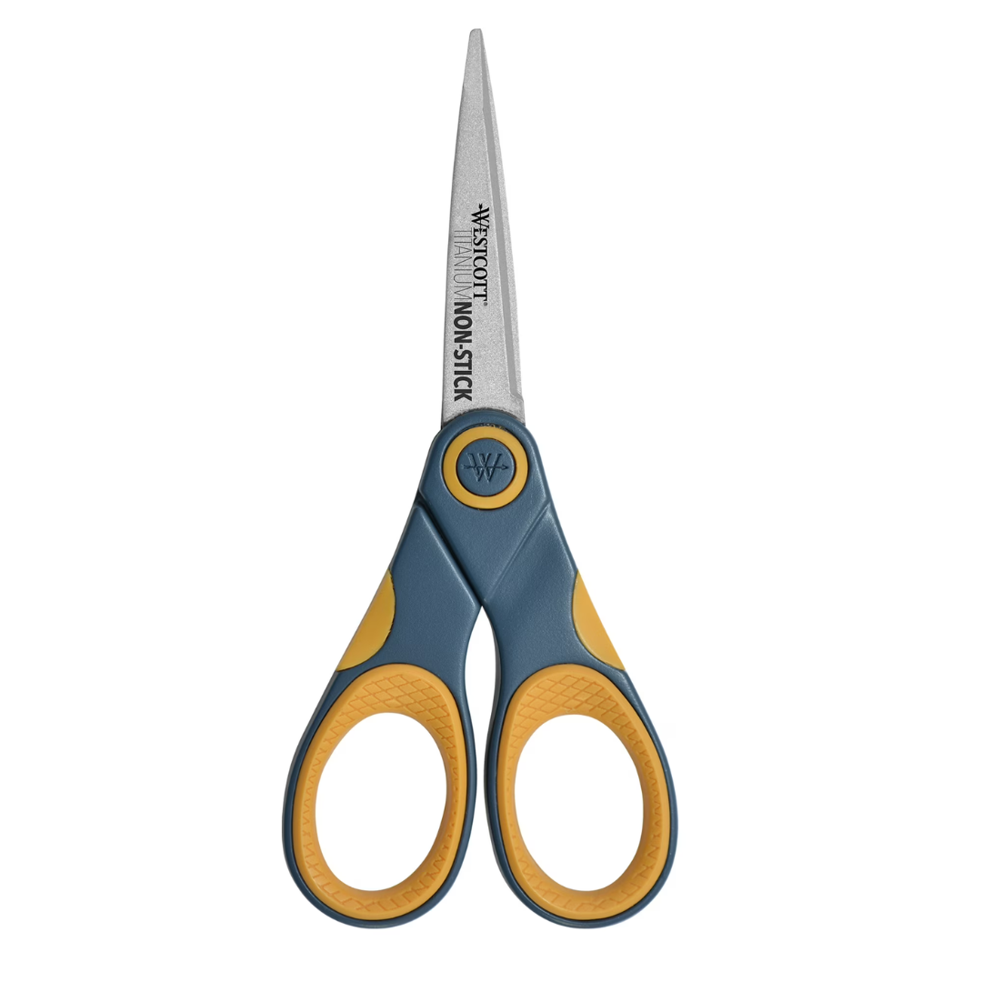 Westcott 14881 5" Non-Stick Titanium Scissors
