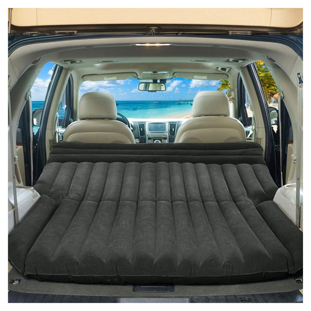 Goplus Car Bed Back Seat With Pillow