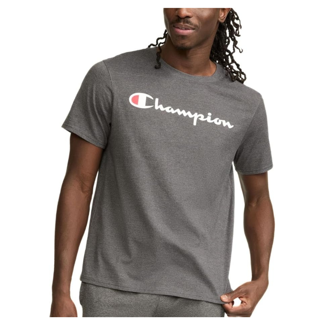 Champion Men's Classic Script Logo T-Shirt