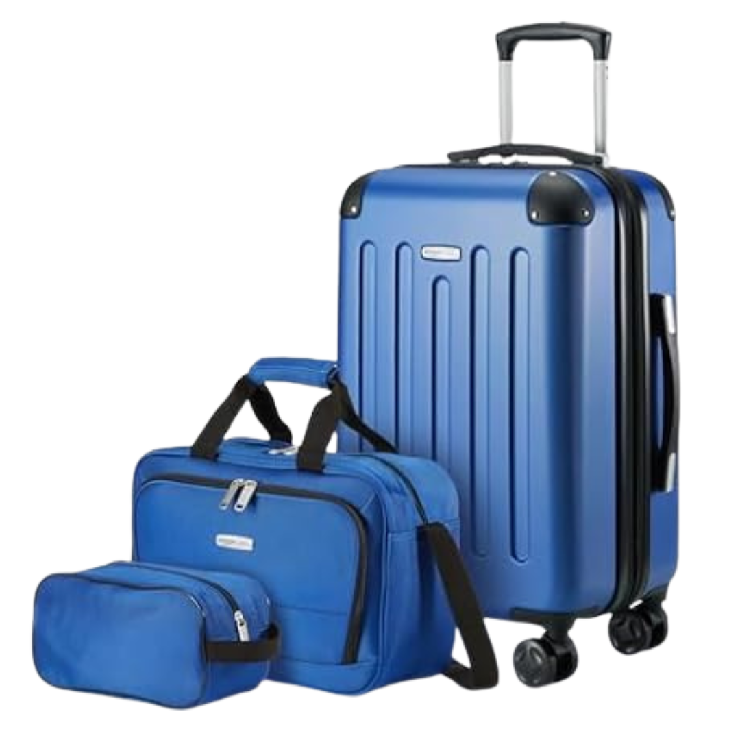 6-Piece Amazon Basics Carry-On Luggage Set