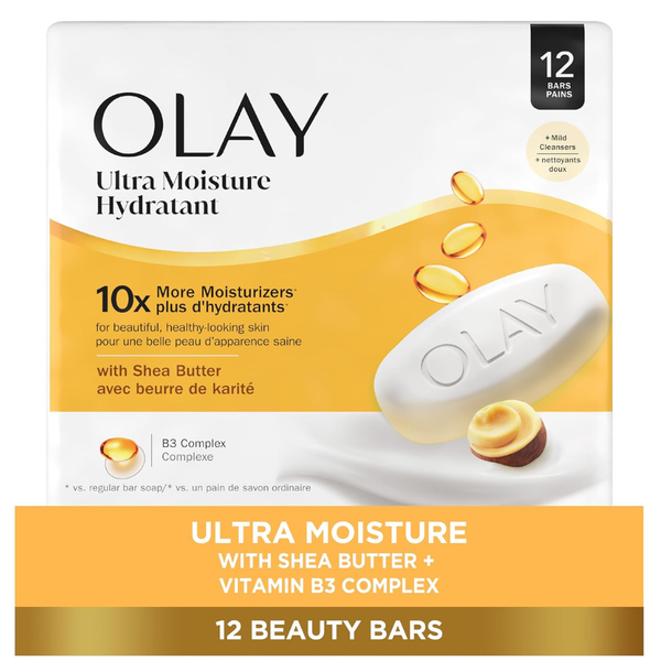 12-Pack 3.17 Oz Olay Ultra Moisture Beauty Bars