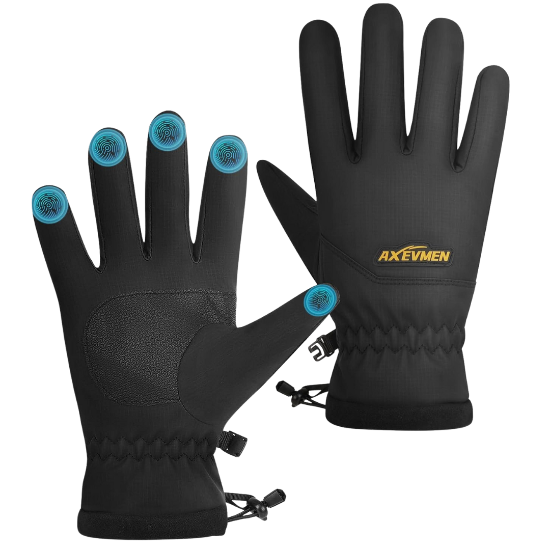 Unisex Waterproof Ski Snow Winter Gloves With Touchscreen Capability