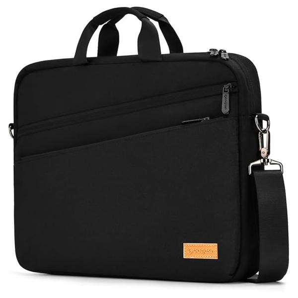 Unisex Water-Repellent Fabric 16" Laptop Shoulder Bag