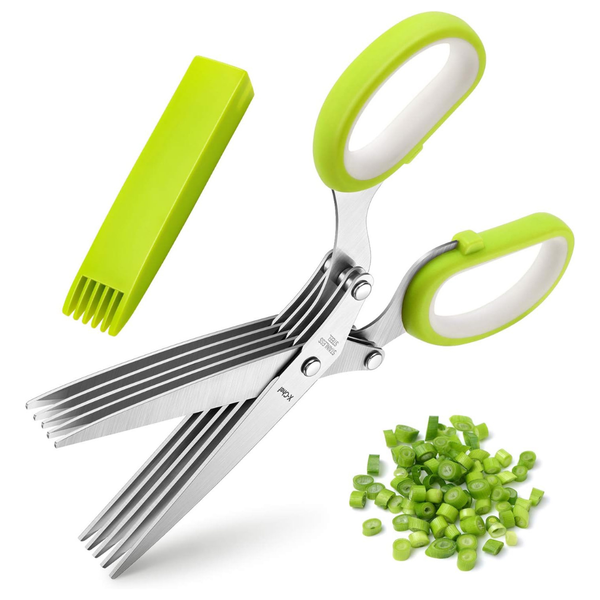 X-Chef Multipurpose 5 Blade Kitchen Herb Shears