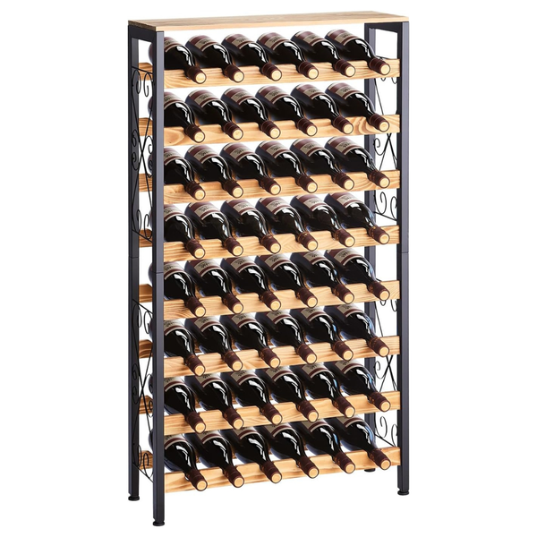 VEVOR 48 Bottle 8-Tier Wine Rack
