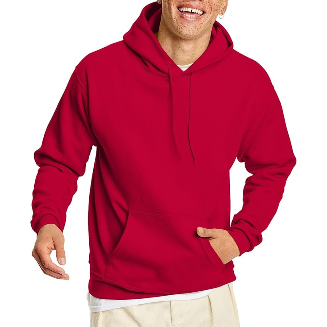 Hanes Men's Pullover EcoSmart Hooded Sweatshirt (Various)