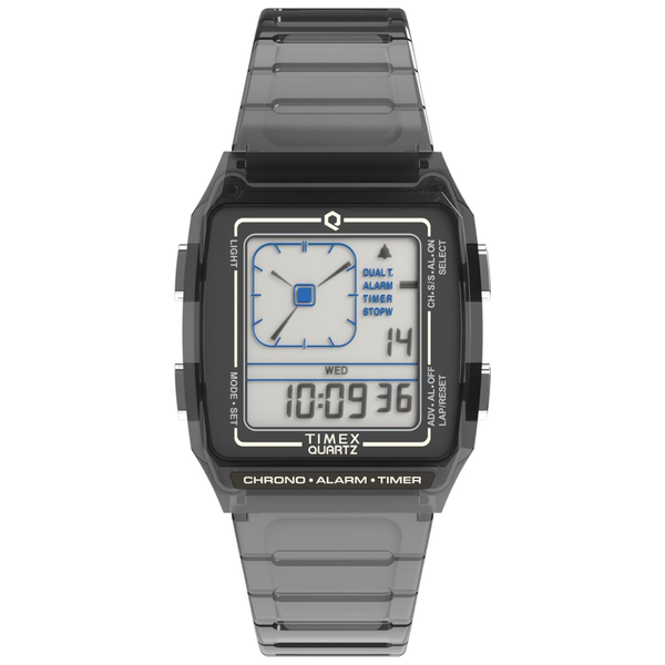 Timex Unisex Q LCA 35mm Digital Watch